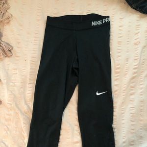 black nike leggings